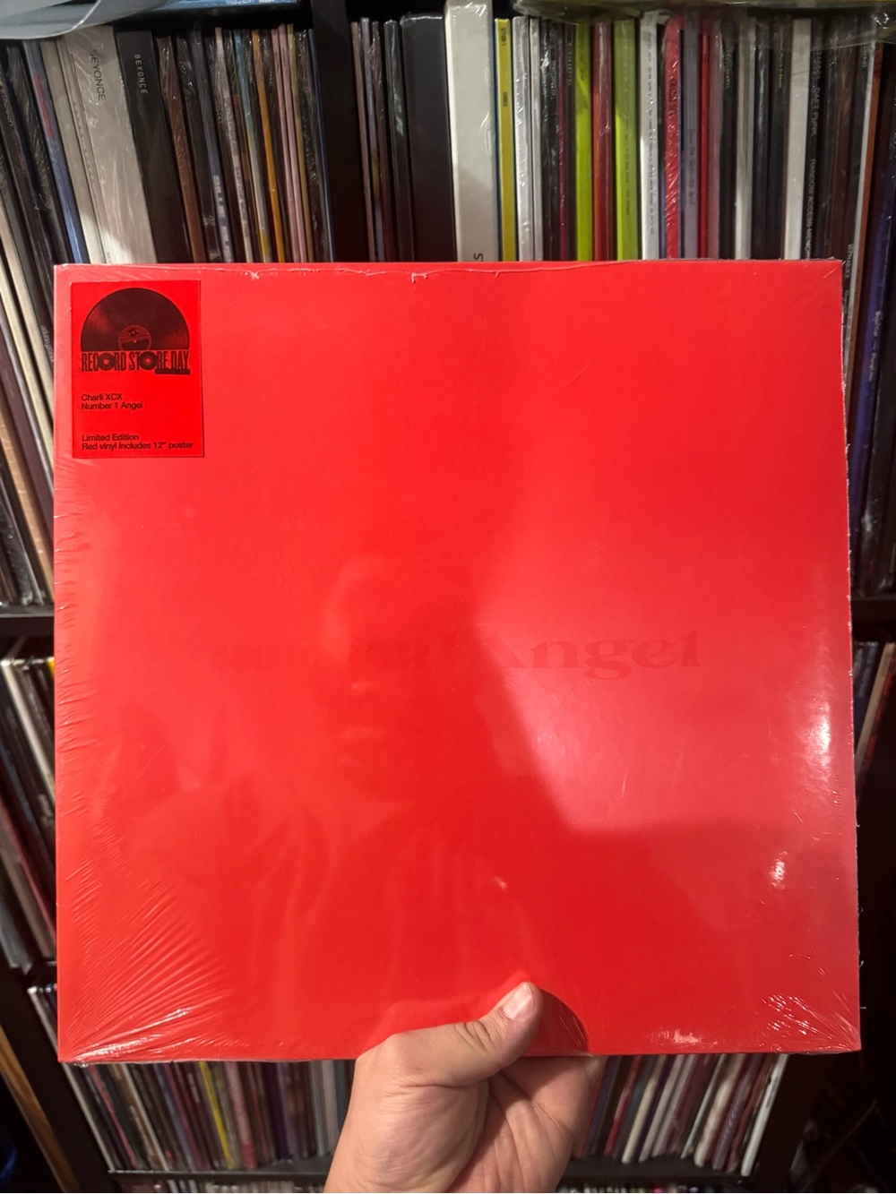 Charli XCX Red Vinyl Record - Angel (Limited Edition) Sealed